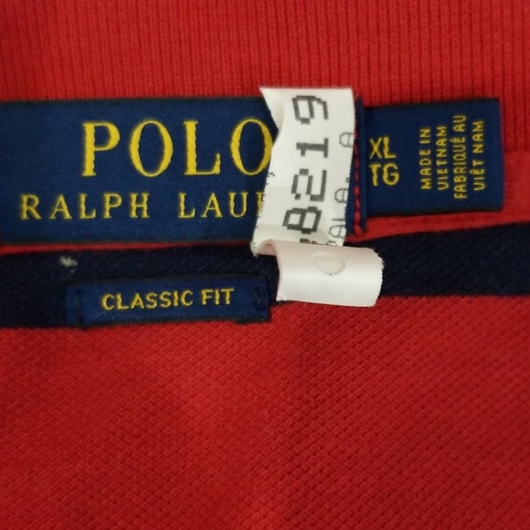 Polo Ralph Lauren men's red size xl shirt - Picture 8 of 8